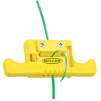 A Yellow Color Mid Span Access Tool