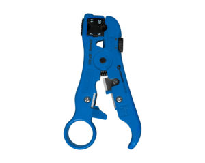 A Blue Color Universal Cable Stripping Tool