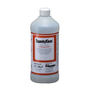 Squeeky Kleen Flip Top white color bottle